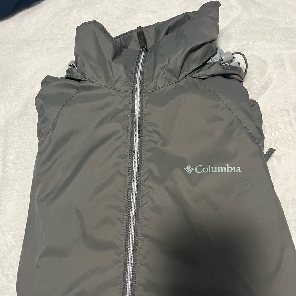 Columbia Charcoal Rain Jacket
